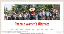 Desktop Screenshot of phoenixultimate.com